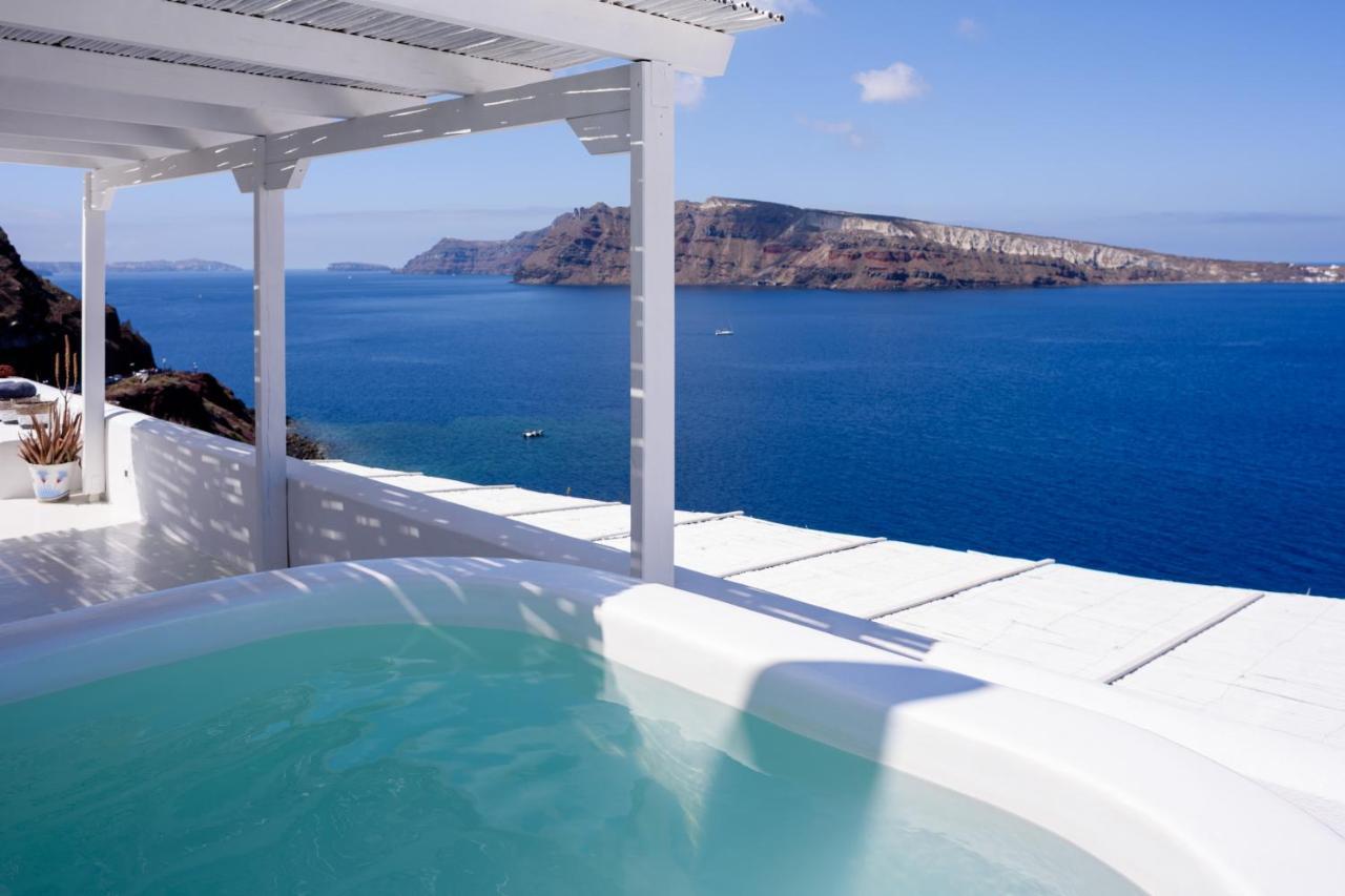 Ode Villa Oia Caldera & Sunset View Oía Exterior foto