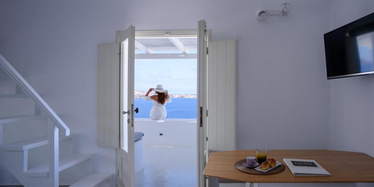 Ode Villa Oia Caldera & Sunset View Oía Exterior foto