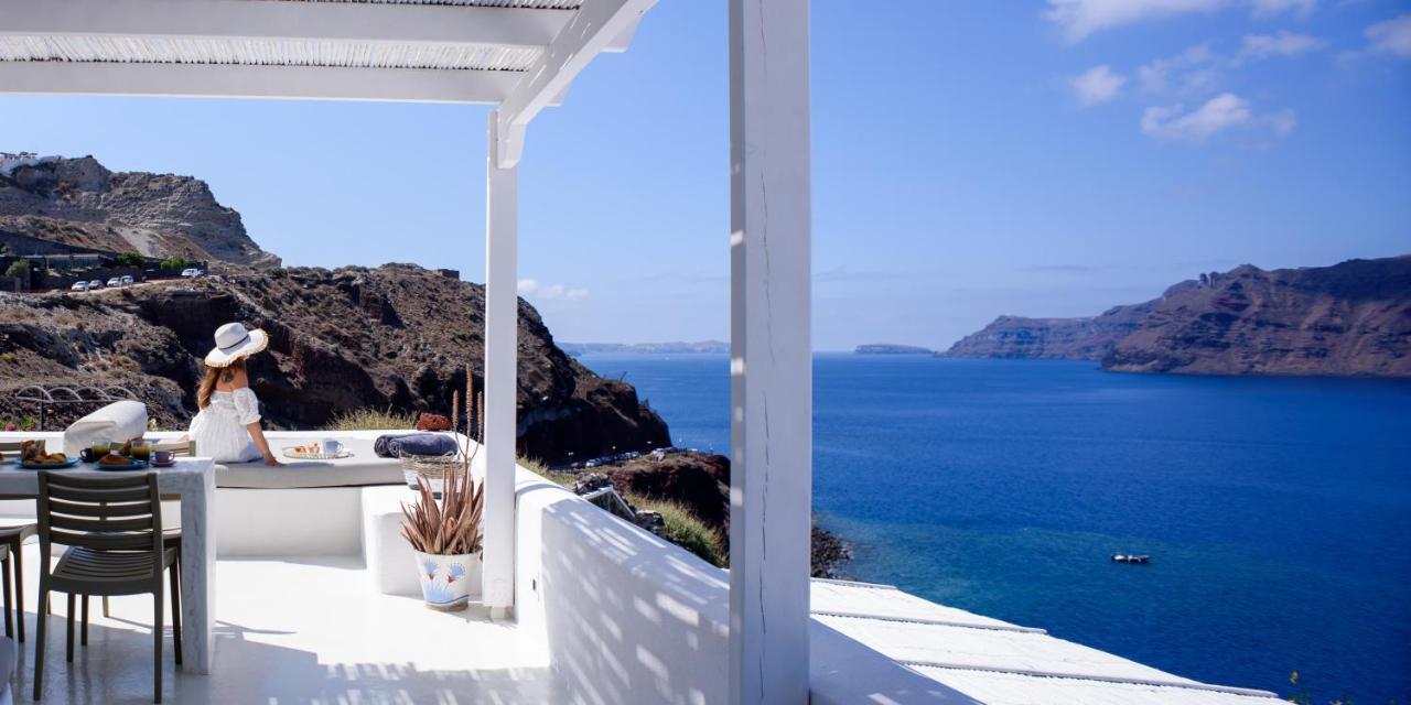 Ode Villa Oia Caldera & Sunset View Oía Exterior foto