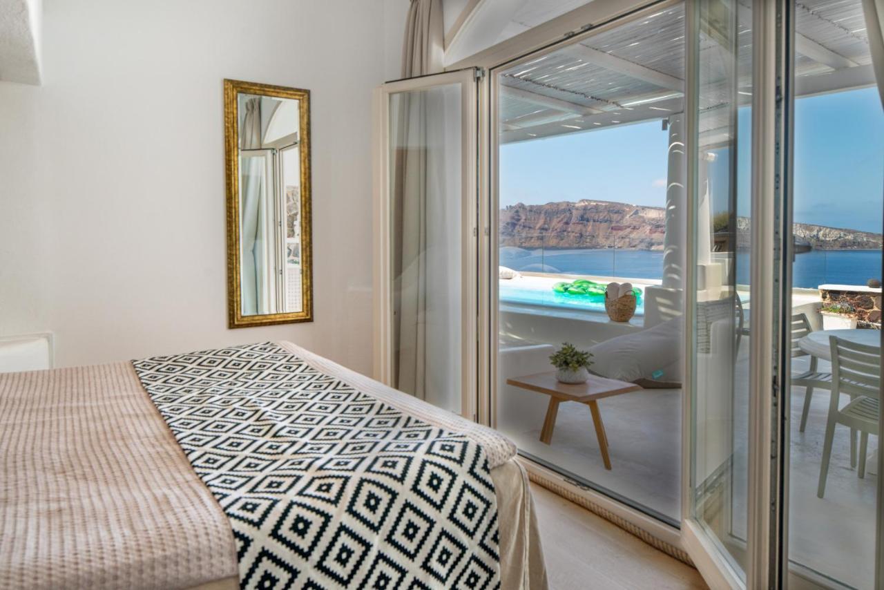 Ode Villa Oia Caldera & Sunset View Oía Exterior foto