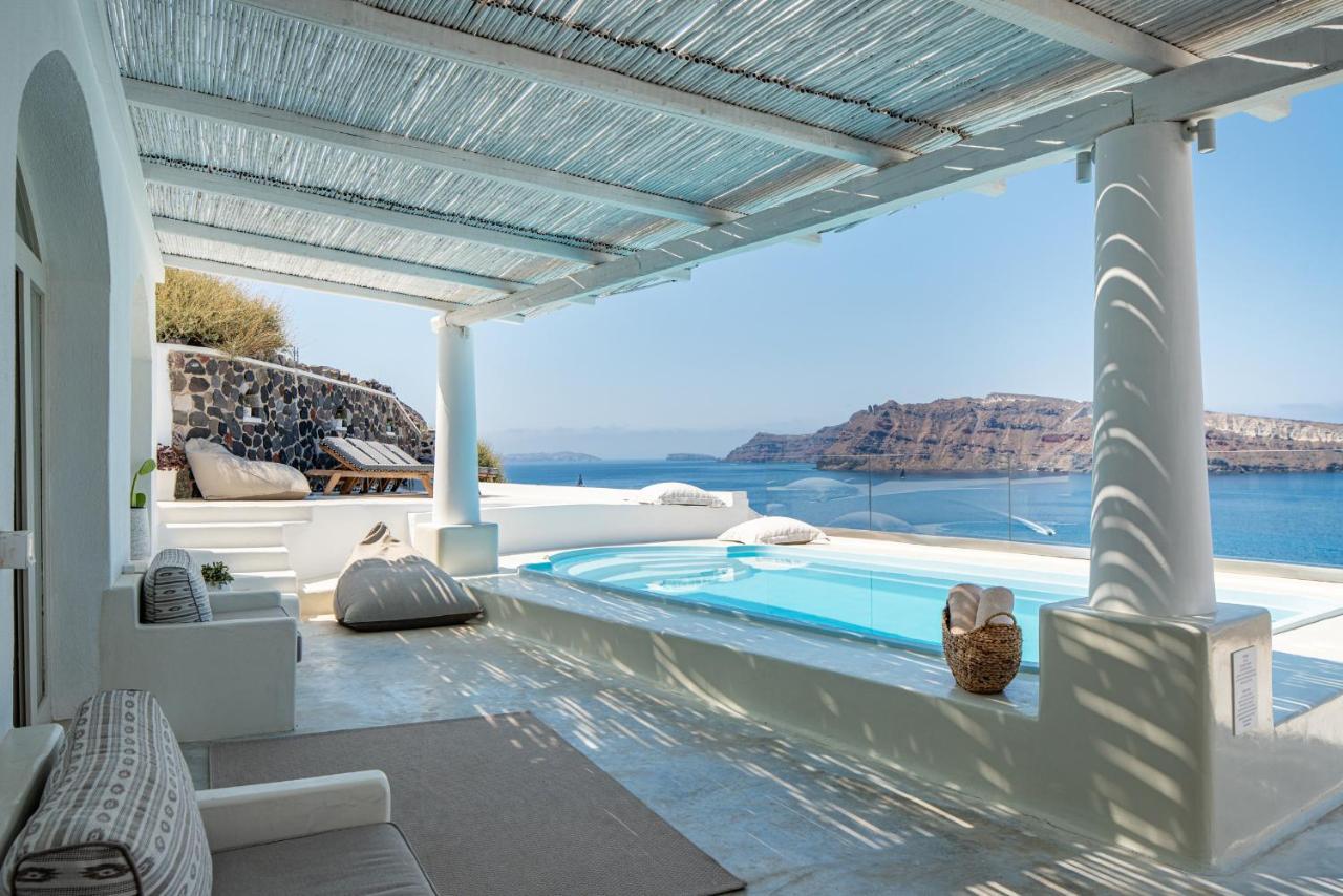 Ode Villa Oia Caldera & Sunset View Oía Exterior foto