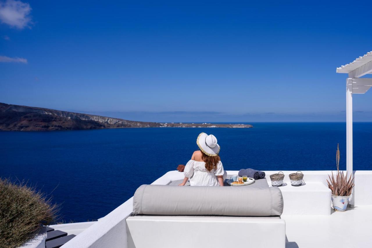 Ode Villa Oia Caldera & Sunset View Oía Exterior foto