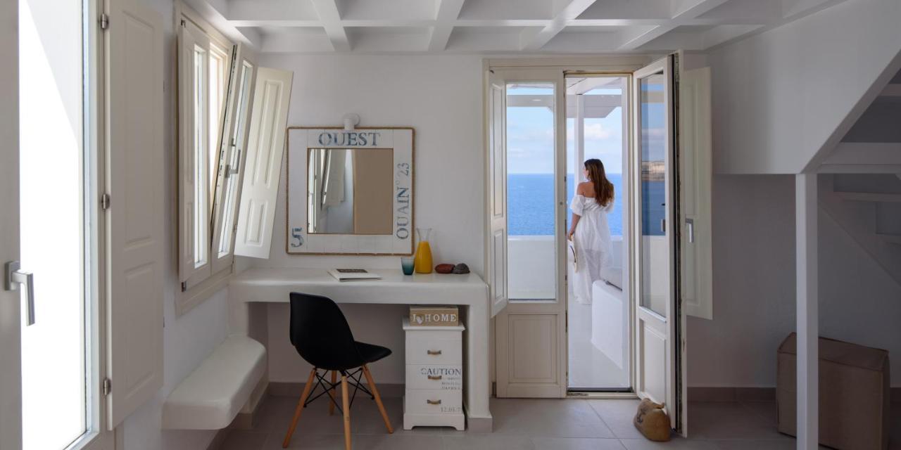 Ode Villa Oia Caldera & Sunset View Oía Exterior foto